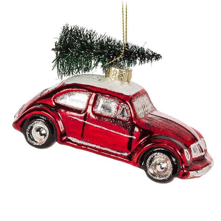 Car w/ Tree Ornament