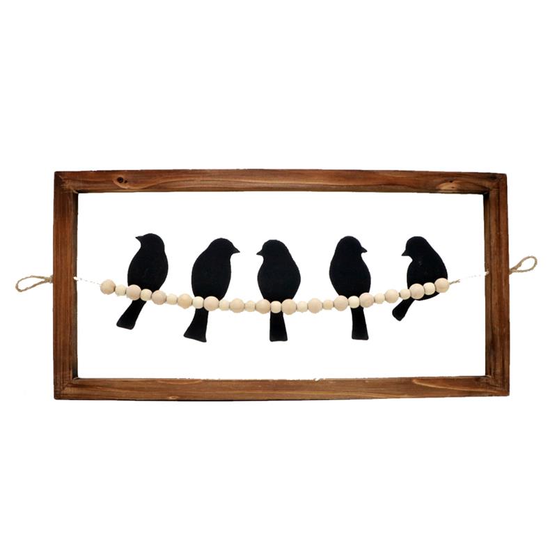 Birds On Wire Wall Decor