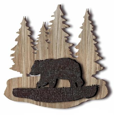 Bear Northern Wall Decor