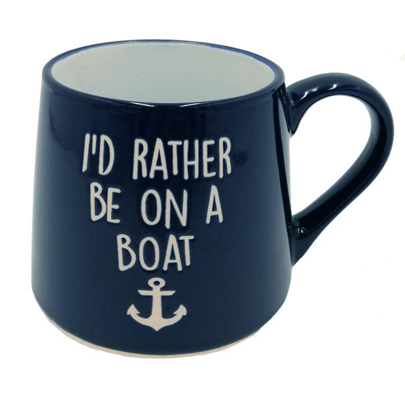 I'd rather be on a boat - Mug