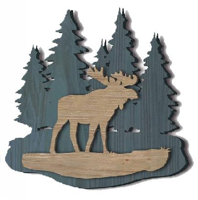 Moose Northern Wall Decor