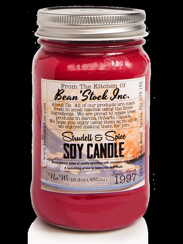 Strudell & Spice Soy Candle