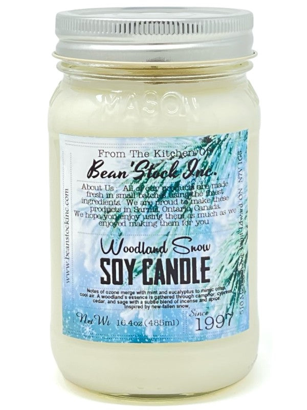 Woodland Snow Soy Candle